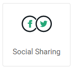 social sharing icon 